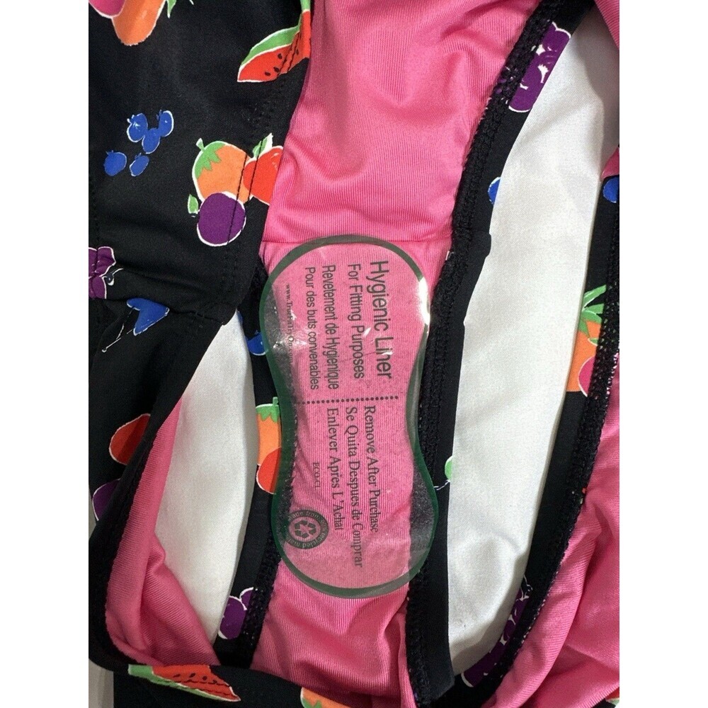 NEW kate spade New York Summer Fruit Bikini Set-Bandeau Tie Top & Brief-Size Med - Picture 7 of 7